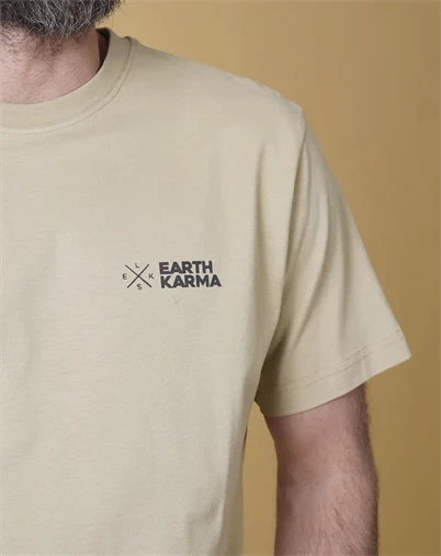 Elsk - Earth Karma Brushed T-Shirt - Desert Sandstone 